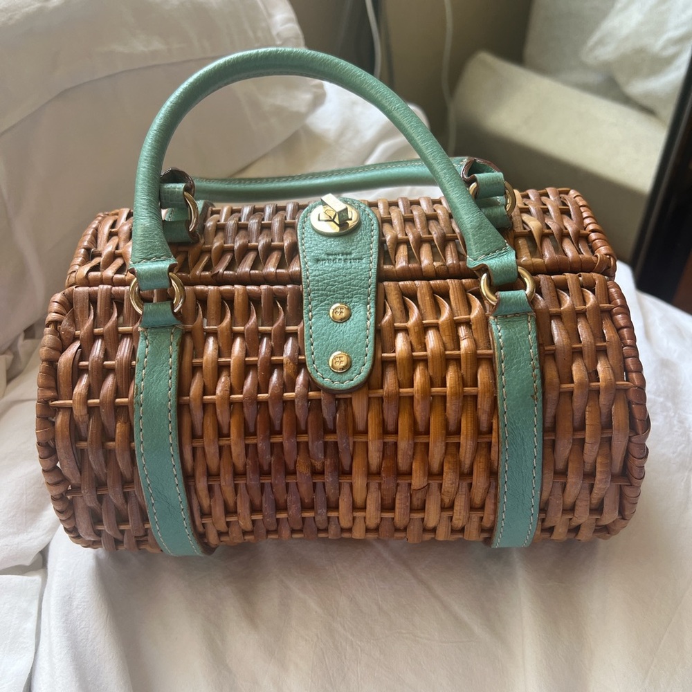 Late spade picnic basket purse